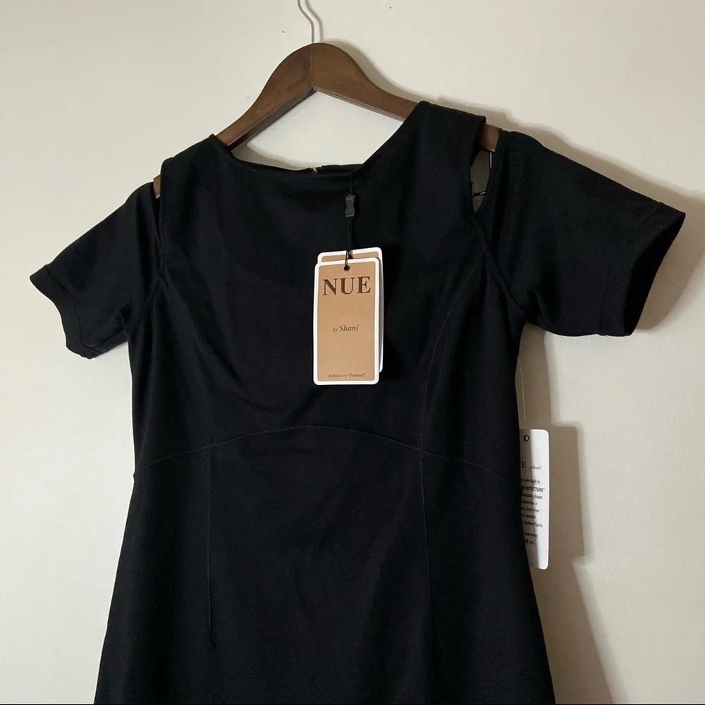 Shani Dress Body Architecture Peek-A-Boo Shoulder Women’s Size 10 NEW NUE S102 - Picture 7 of 16